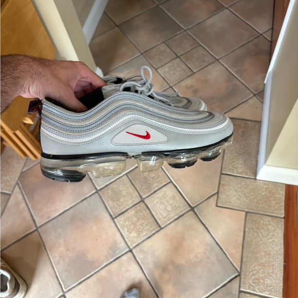 Size 11 - Nike Air VaporMax 97 Silver Bullet - Picture 1 of 5